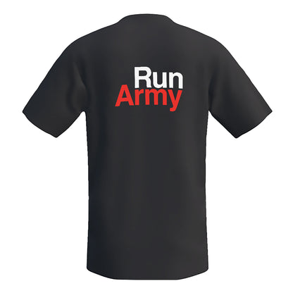 Run Army Adidas Cotton T-shirt Black Mens