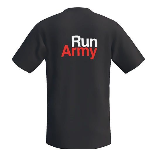 Run Army Adidas Cotton T-shirt Black Mens