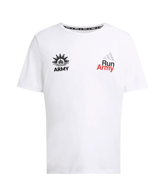 Run Army adidas Essentials Shirt Unisex – White