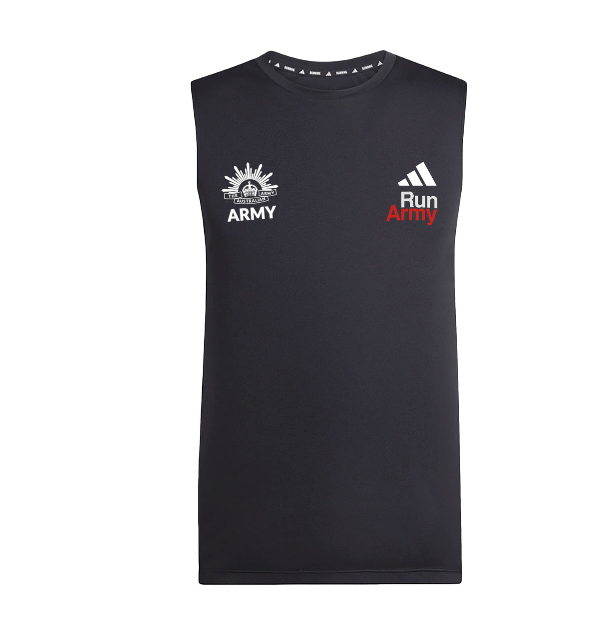Run Army adidas Essentials Tank Unisex – Black