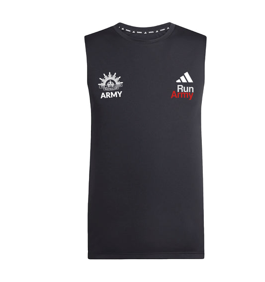 Run Army adidas Essentials Tank Unisex – Black